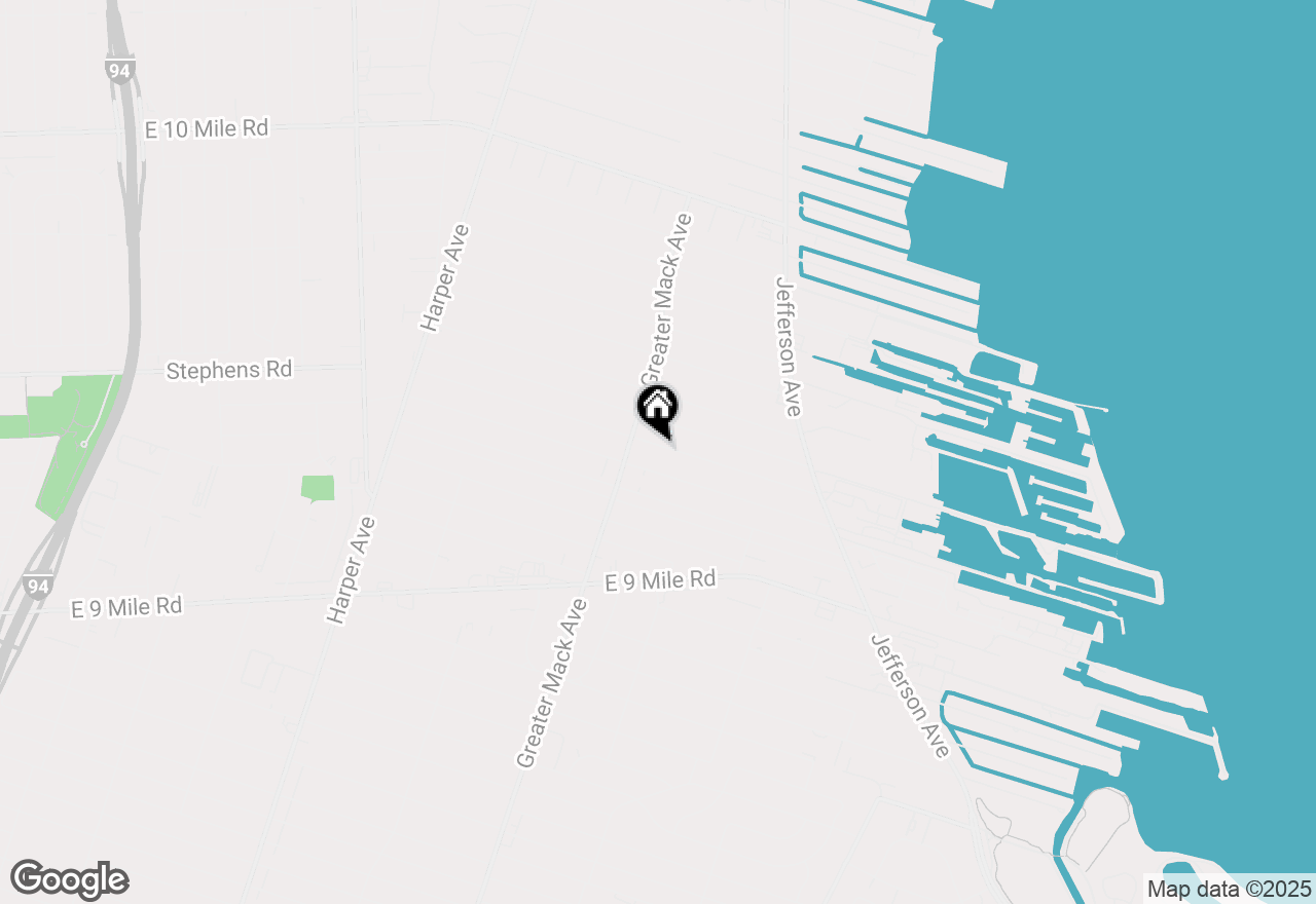 Map of 22326 Stephens Street, St Clair Shores, MI 48080