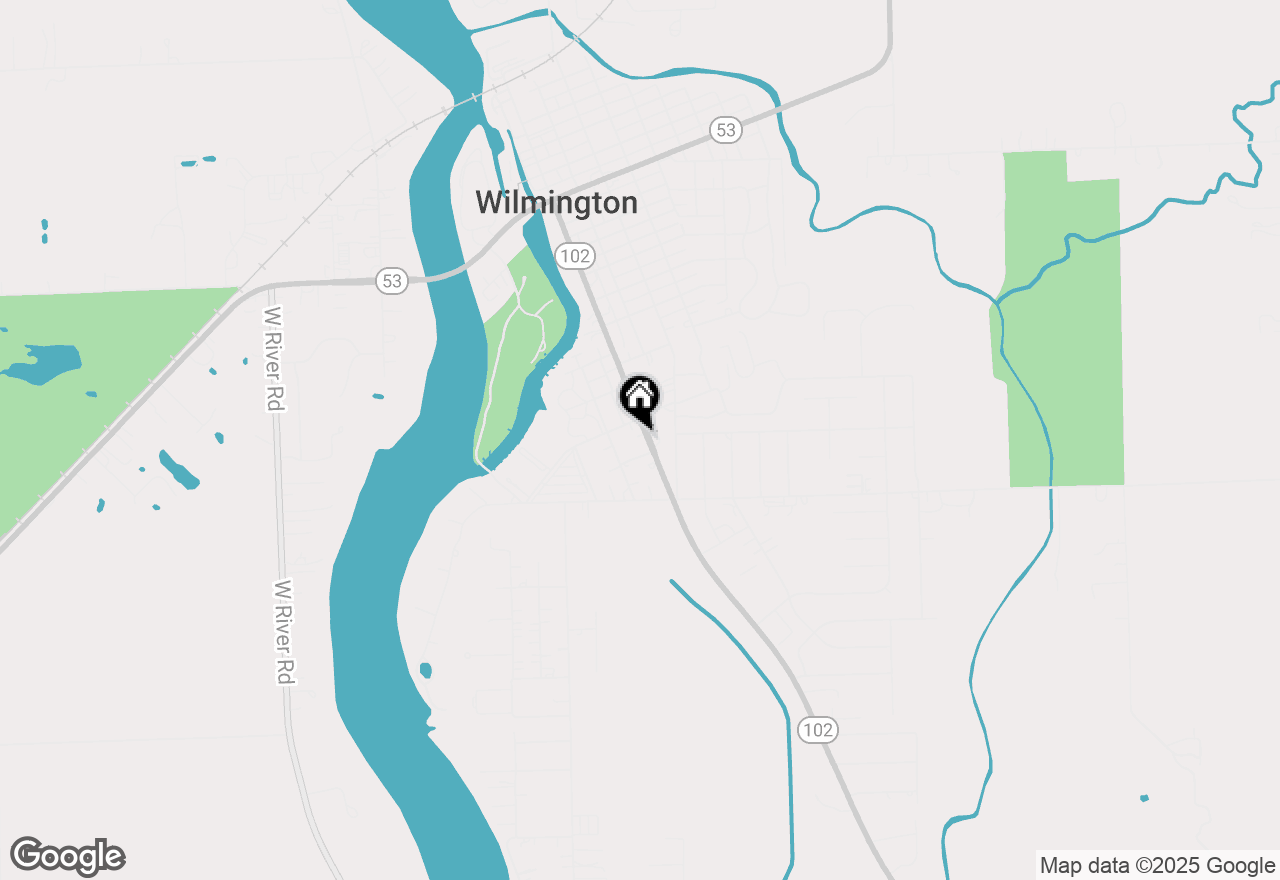 Map of 818 S Water Street, Wilmington, IL 60481