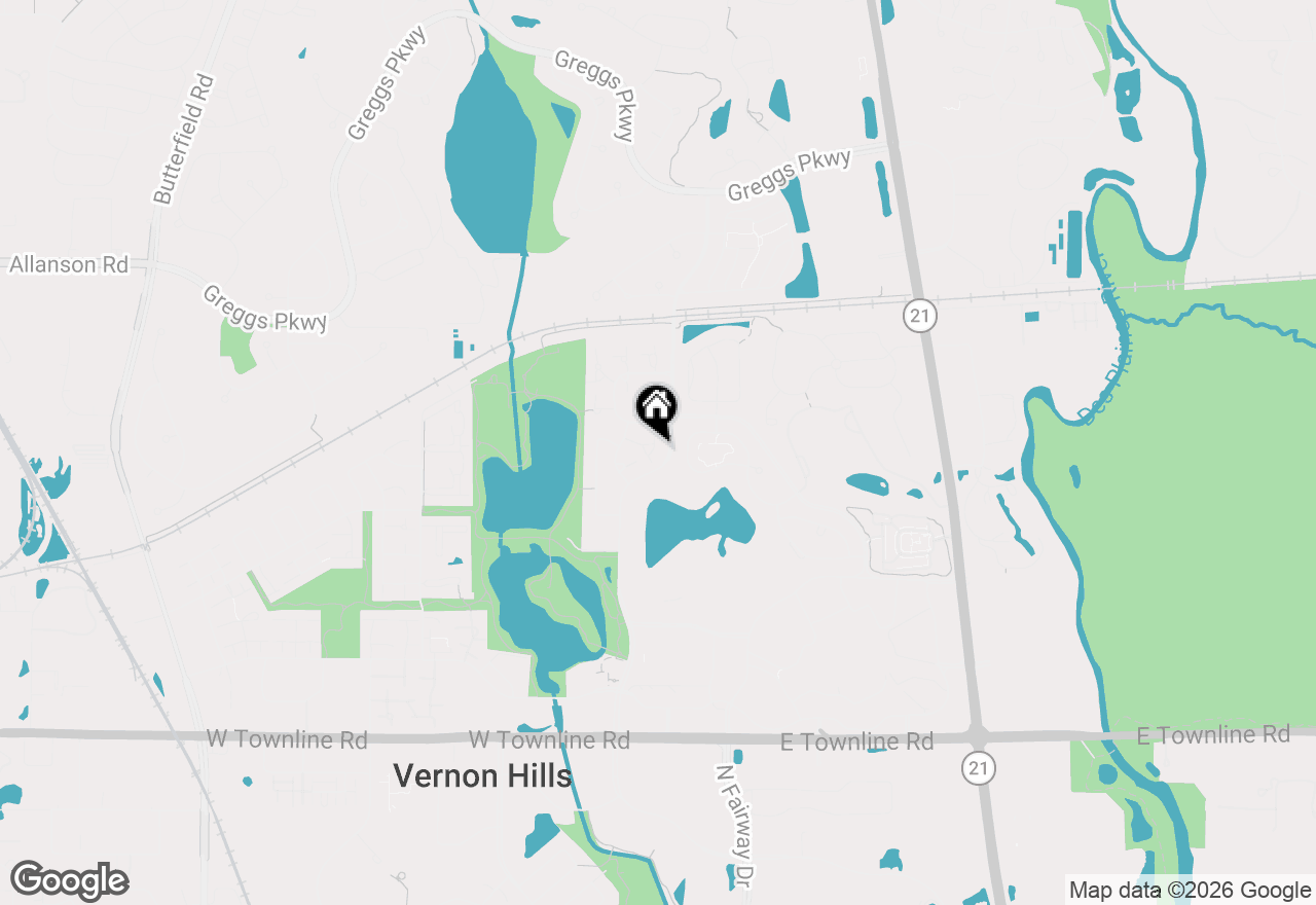 Map of 271 Southwick Court #271, Vernon Hills, IL 60061