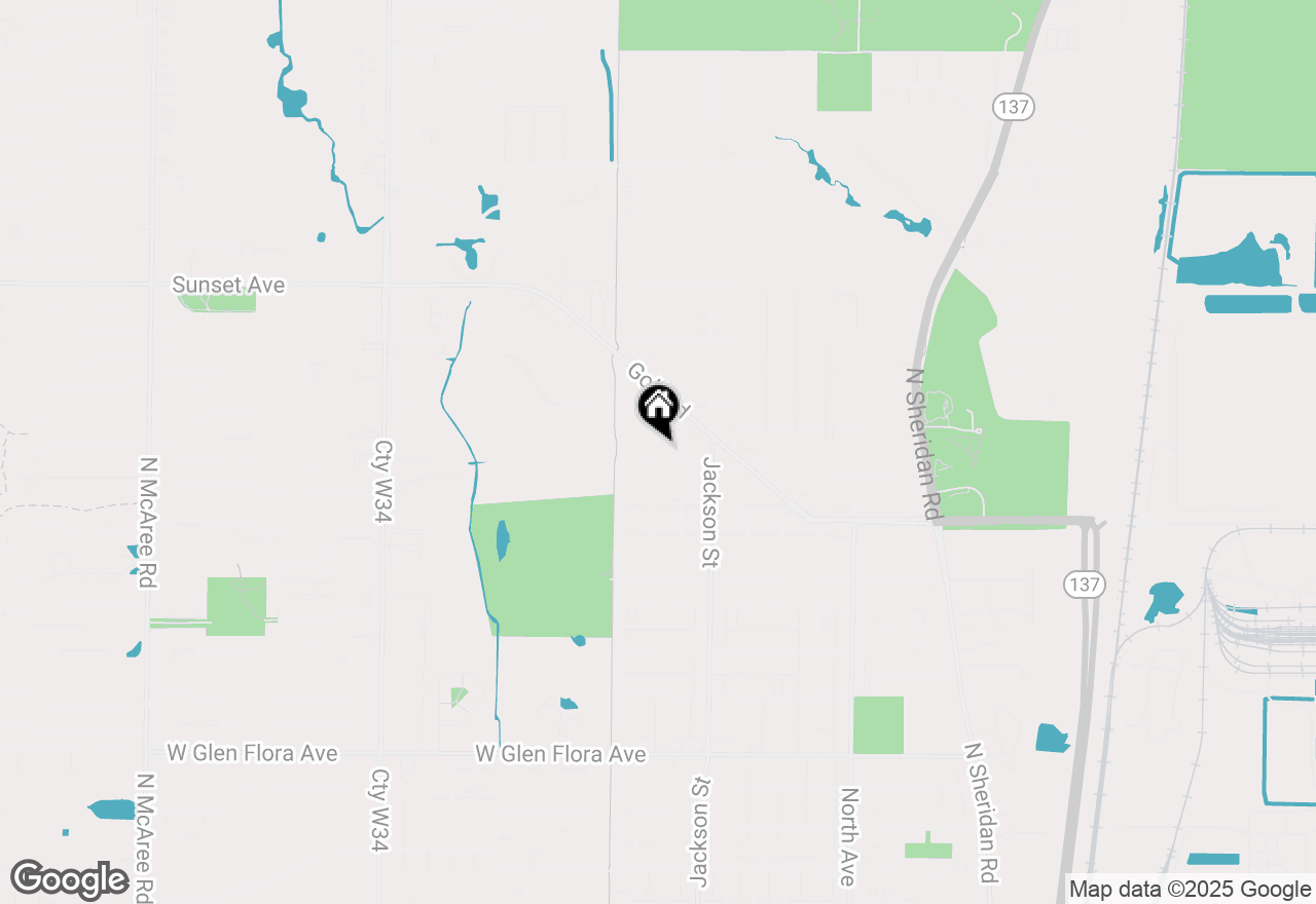 Map of 1905 Linden Avenue, Waukegan, IL 60087