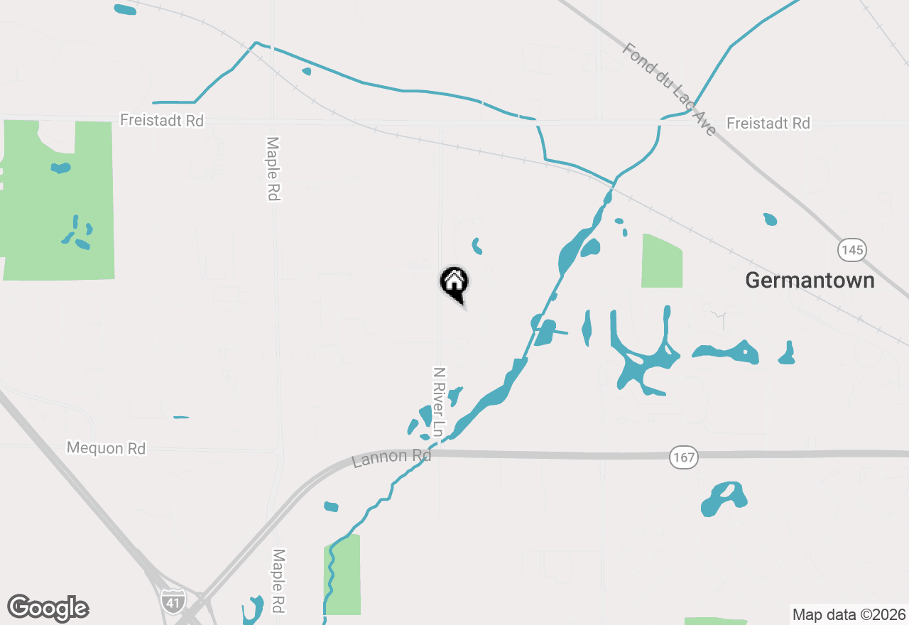 Map of W179N11601 Blackstone Cir #13, Germantown, WI 53022