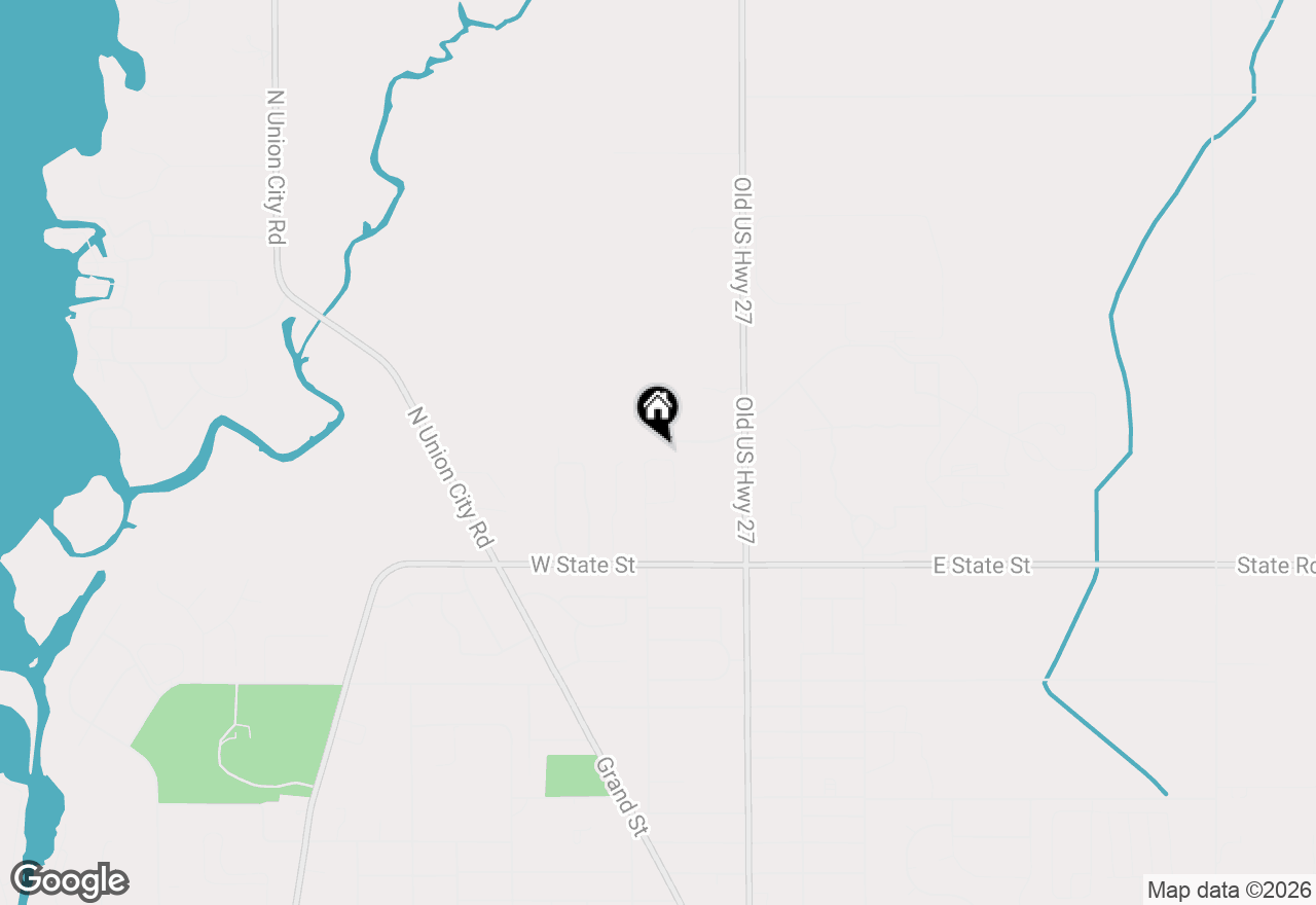 Map of 107 Oakwood Drive, Coldwater, MI 49036