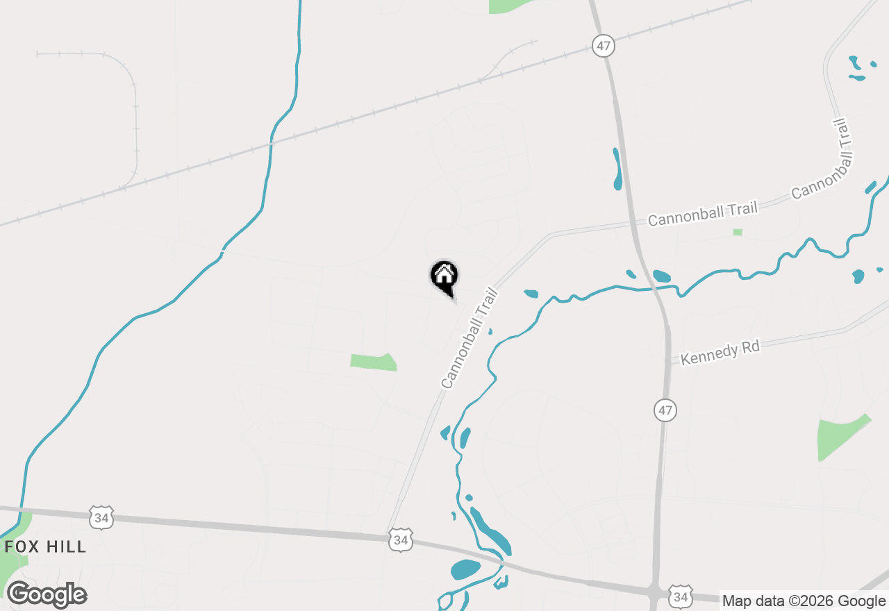 Map of 552 Yellowstone Lane, Yorkville, IL 60560