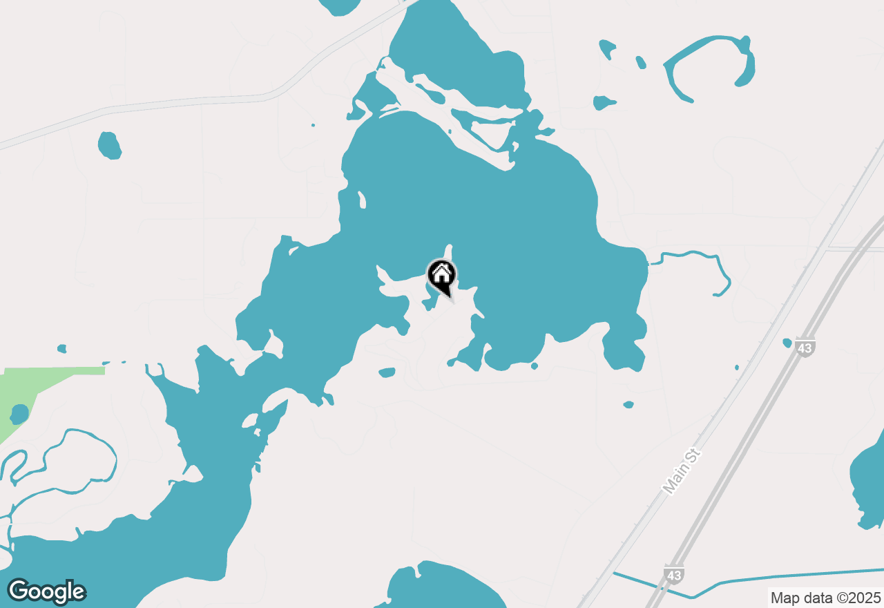 Map of N9219 South Shore Dr, East Troy, WI 53120