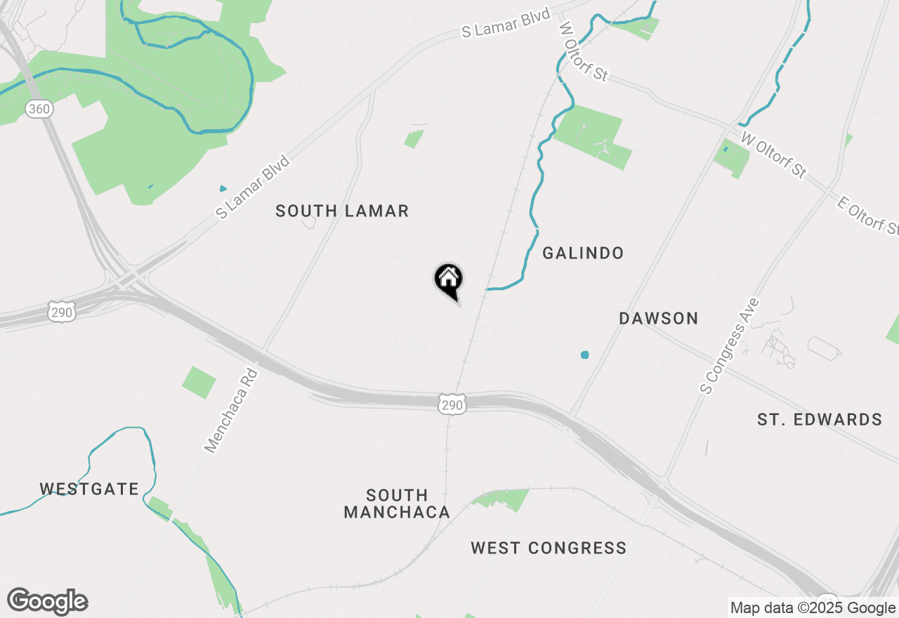 Map of 1317 Southport Dr #C, Austin, TX 78704