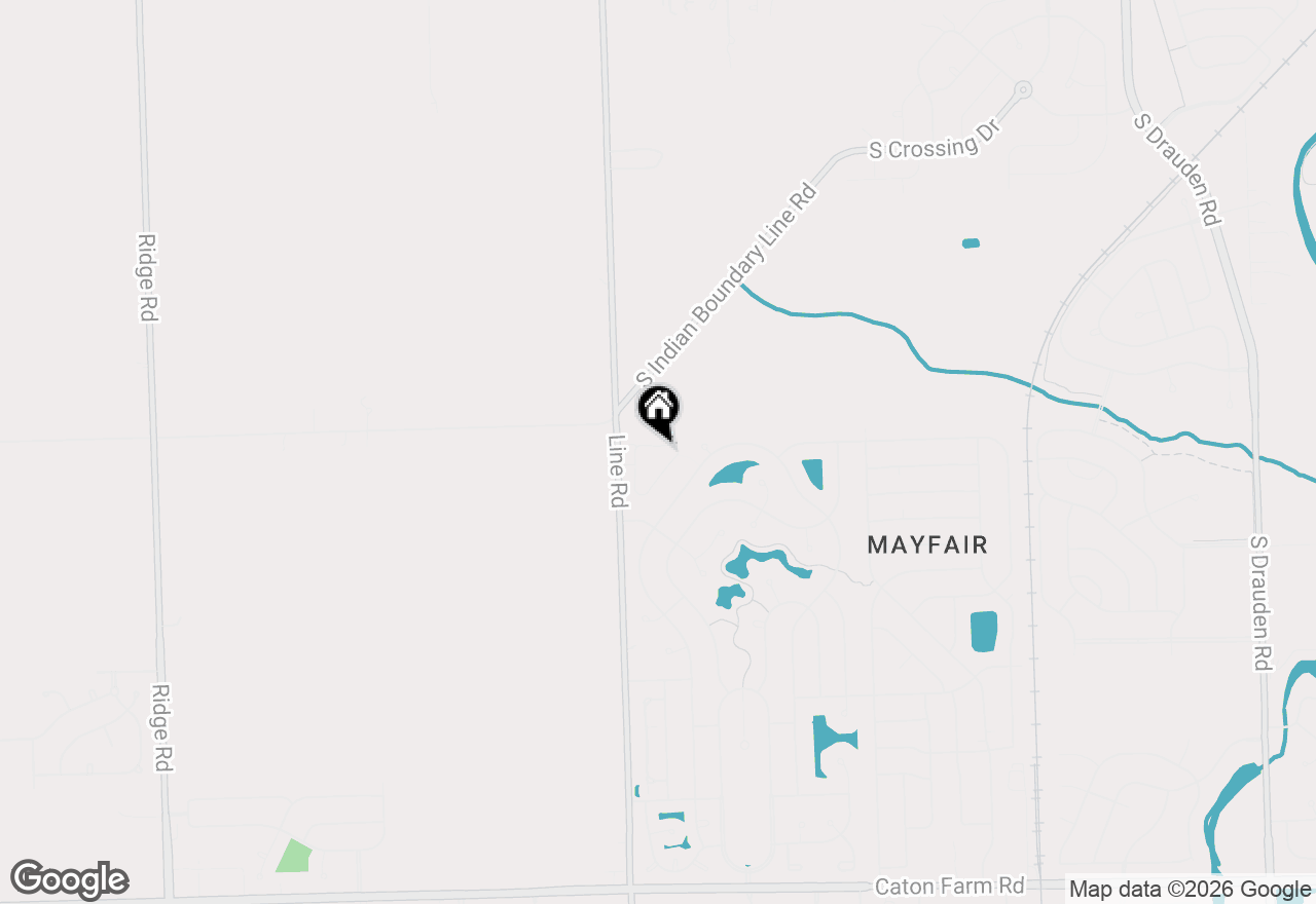 Map of 6924 Clearwater Drive, Plainfield, IL 60586