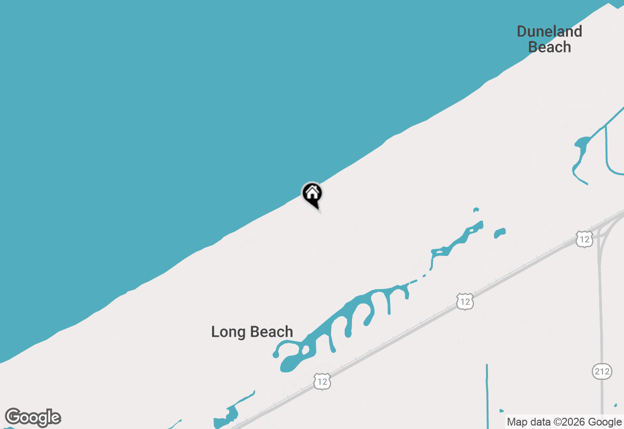 Map of 2406 St Lawrence Avenue, Long Beach, IN 46360