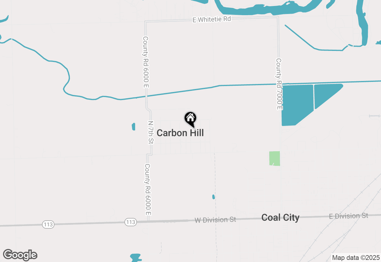 Map of 805 N 3rd Street, Carbon Hill, IL 60416