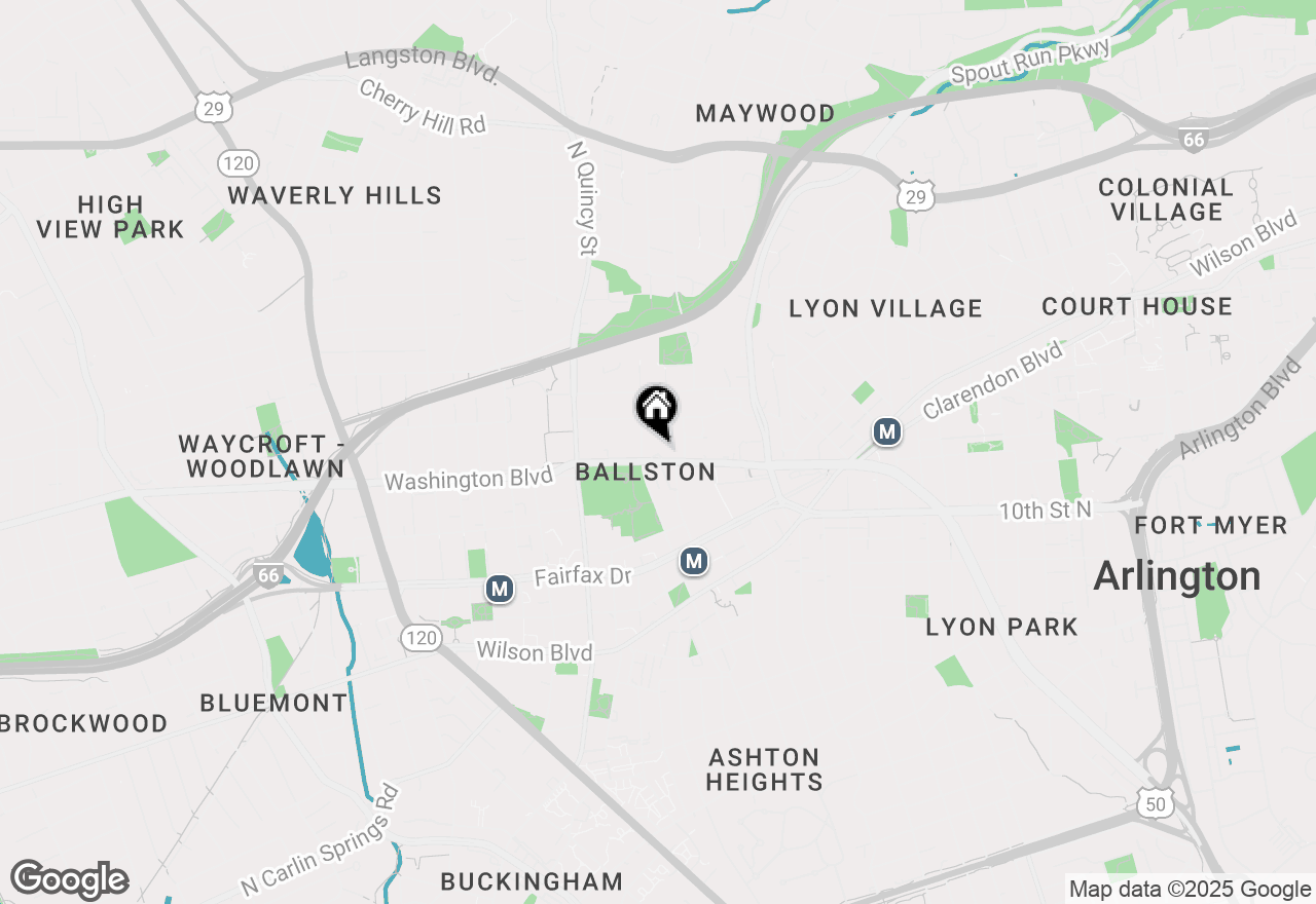 Map of 3515 Washington Boulevard #315, Arlington, VA 22201