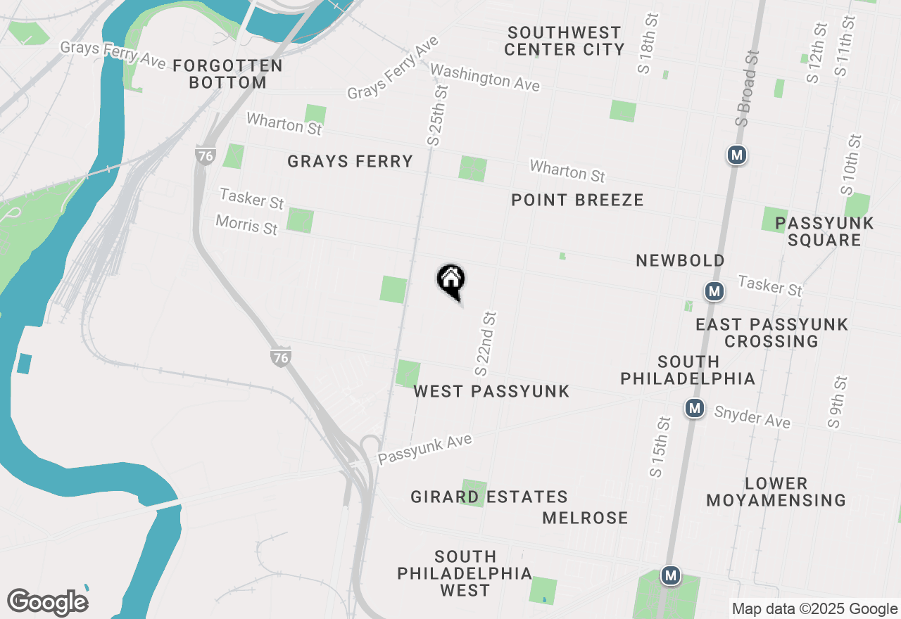 Map of 2323 Mifflin Street, Philadelphia, PA 19145