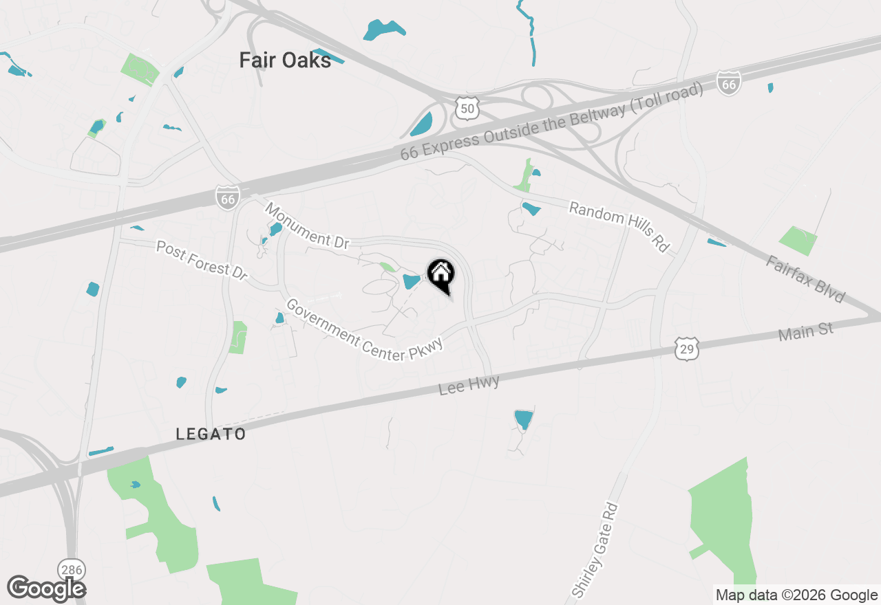Map of 4307 Chariot Court #120, Fairfax, VA 22030