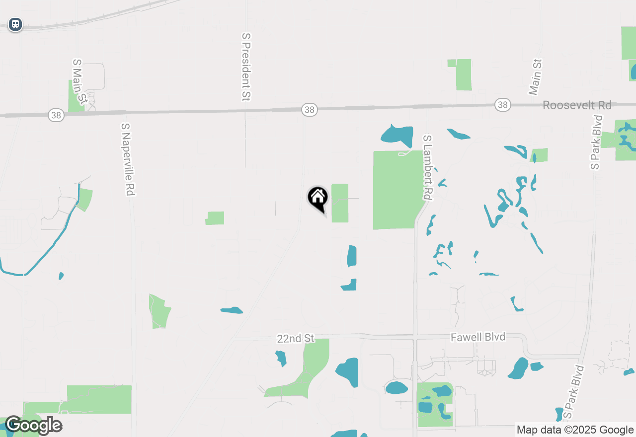 Map of 1500 E Lowden Avenue, Wheaton, IL 60189