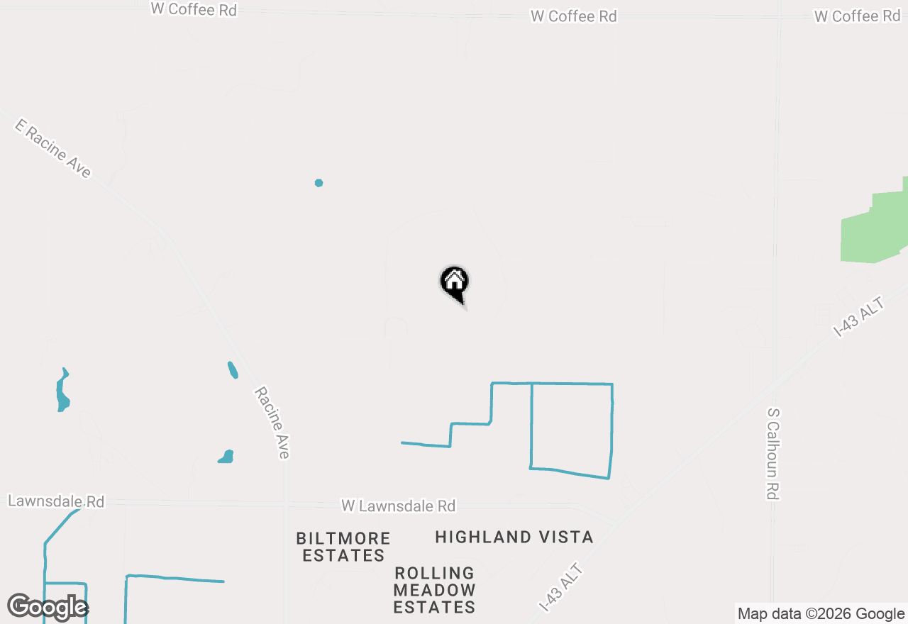 Map of 18775 W Observatory Rd, New Berlin, WI 53146