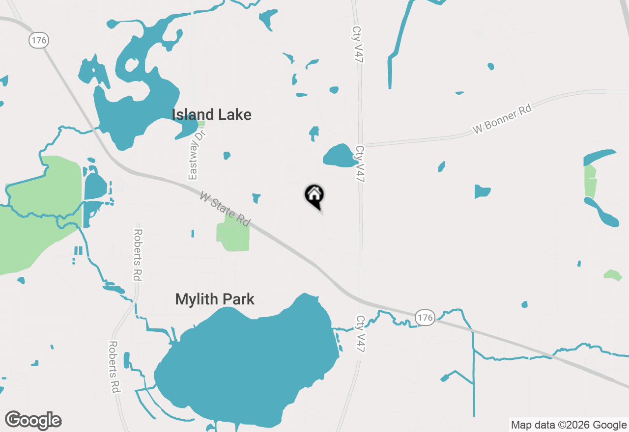 Map of 27942 N Lakeview Circle, Mchenry, IL 60051