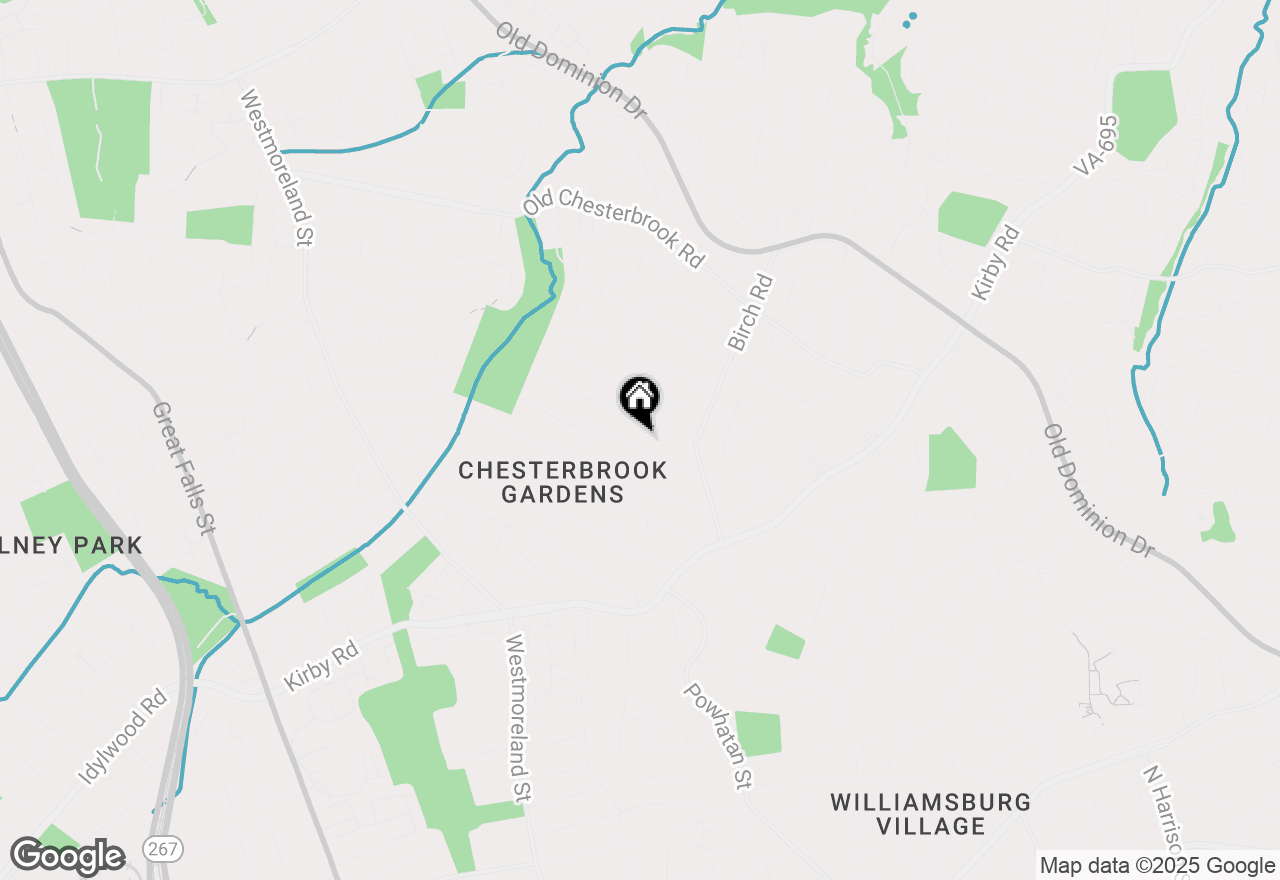 Map of 6514 Byrnes Drive, Mclean, VA 22101