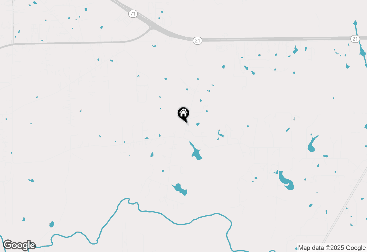 Map of 124 Three Oaks Ln, Bastrop, TX 78602