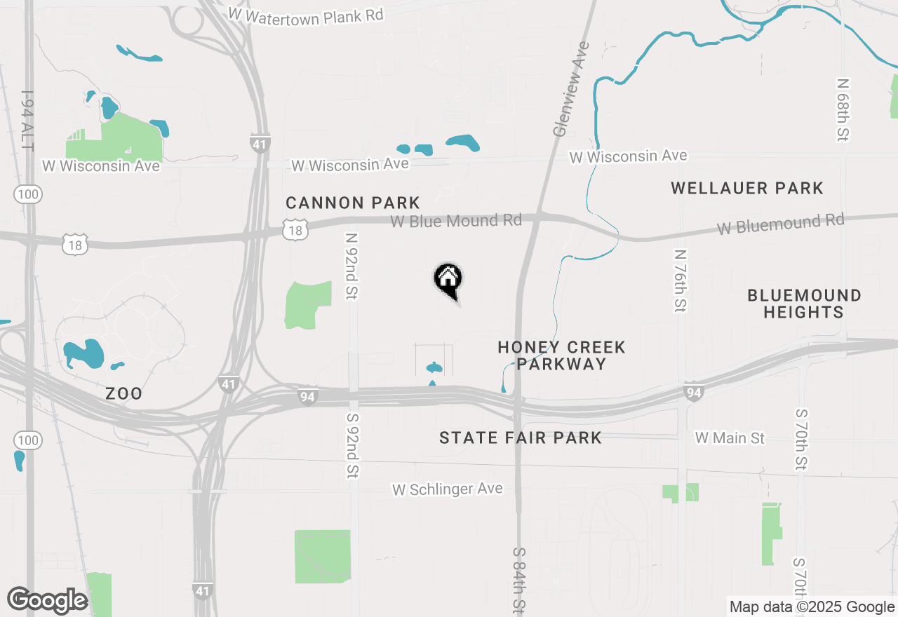 Map of 108 N 88th St, Wauwatosa, WI 53226