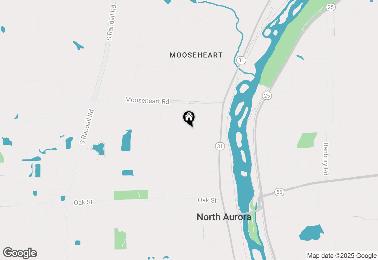 Map of 362 Timber Oaks Drive, North Aurora, IL 60542