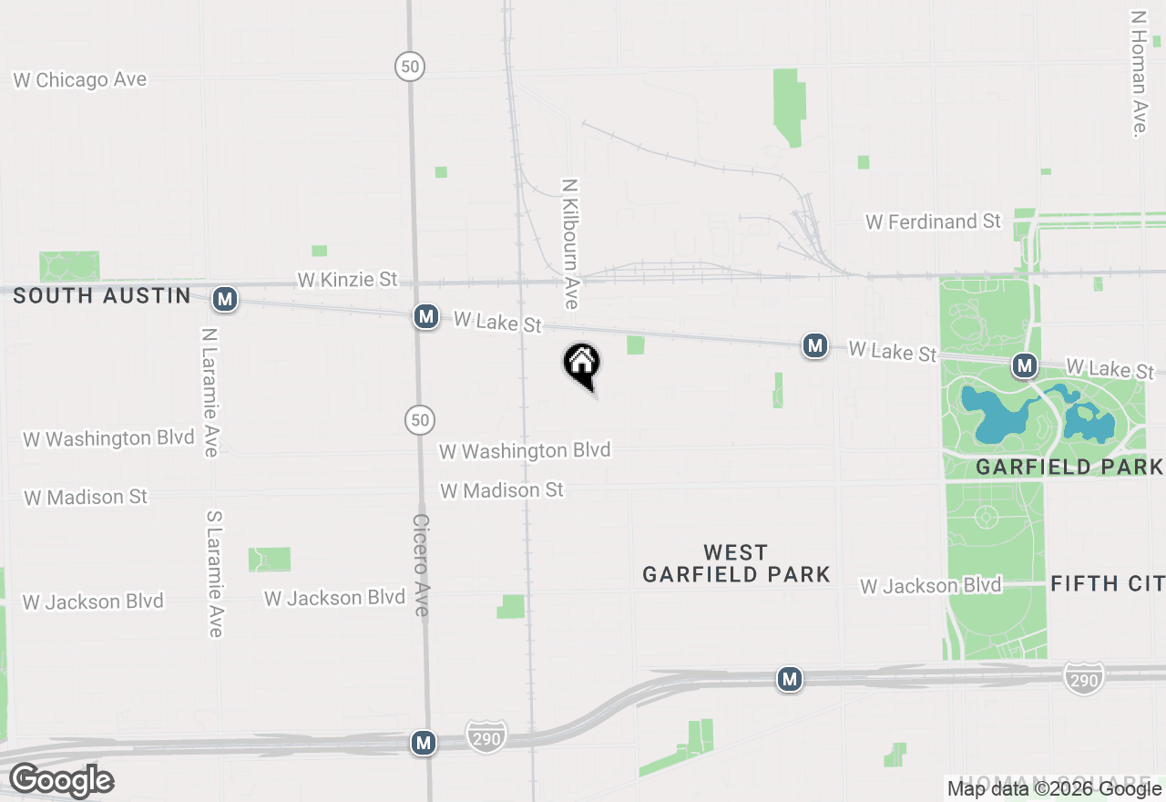 Map of 4454 W West End Avenue, Chicago, IL 60624