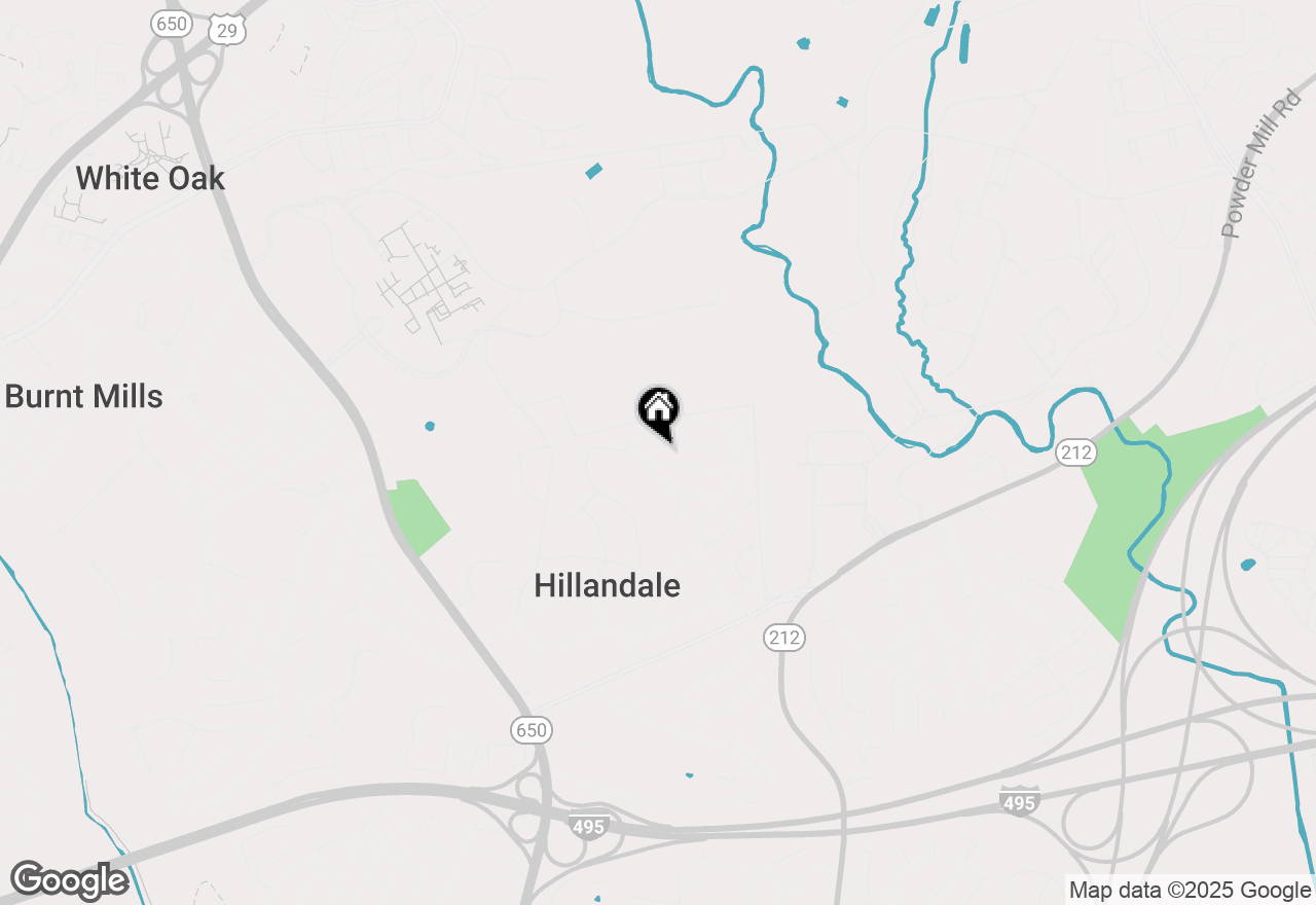 Map of 1912 Kimberly Road, Silver Spring, MD 20903