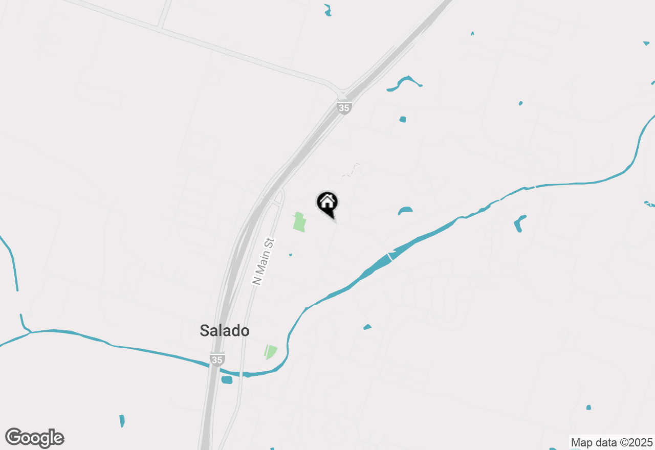 Map of 401 Salado Plaza Drive, Salado, TX 76571