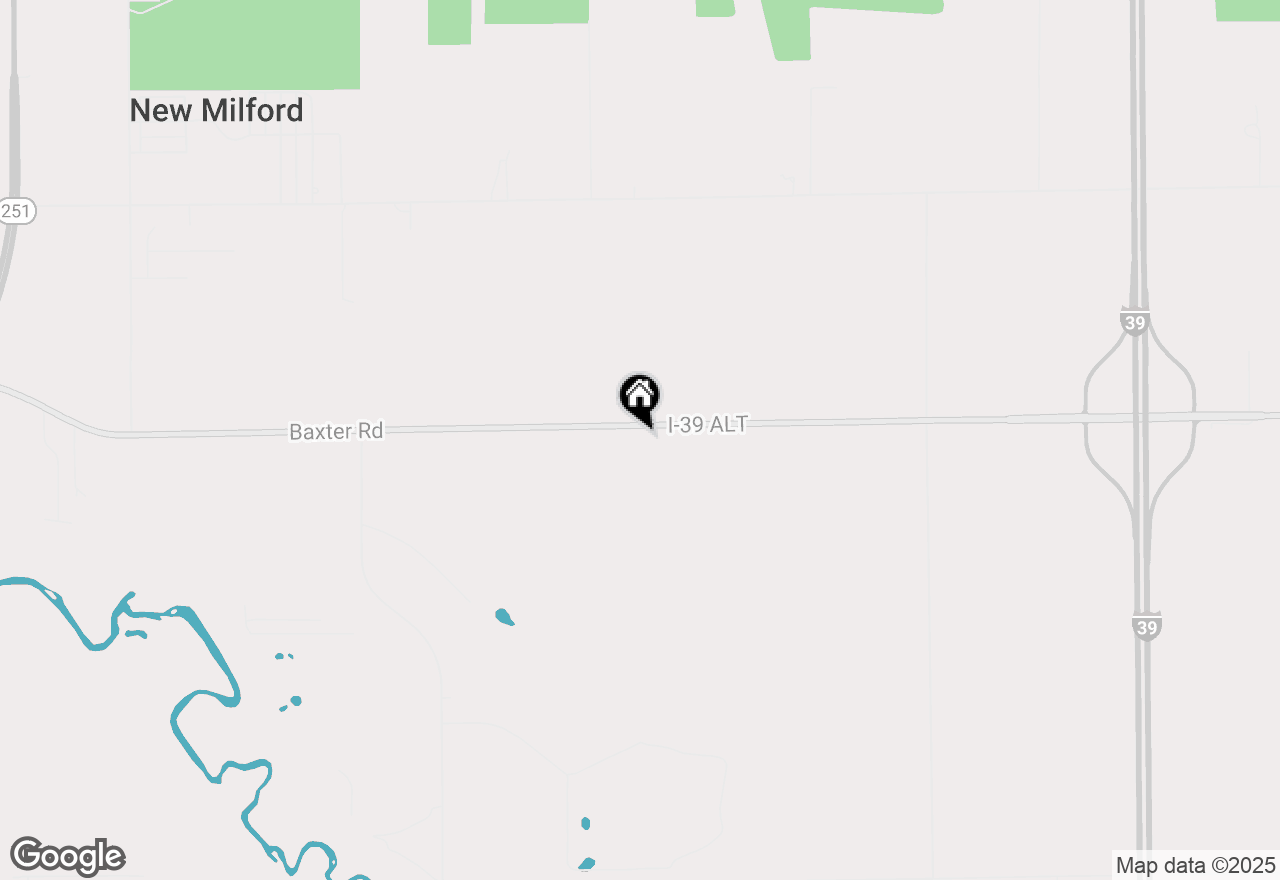 Map of 3621 Baxter Road, Rockford, IL 61109