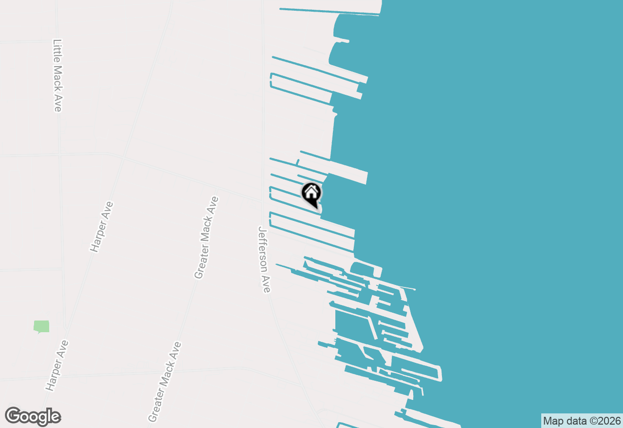 Map of 22515 E 10 Mile Road, Saint Clair Shores, MI 48080