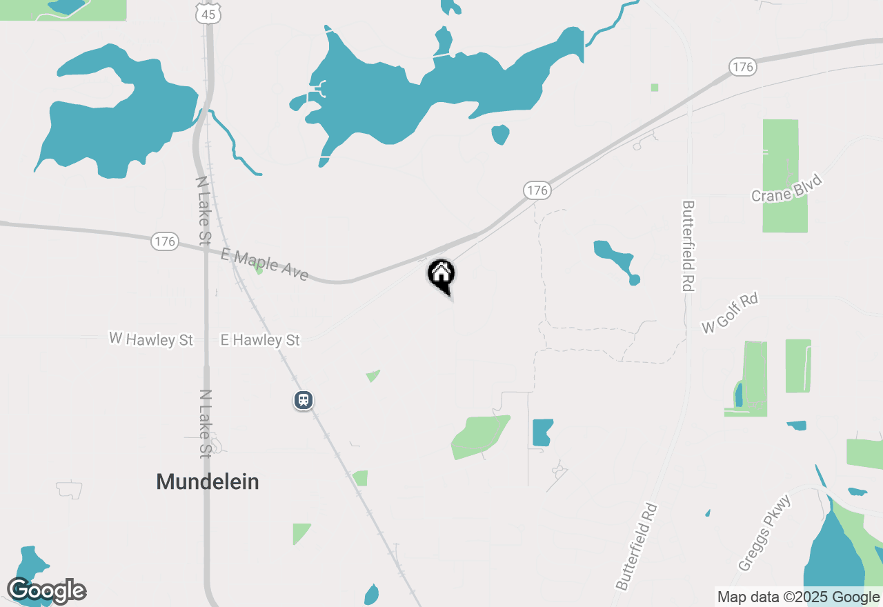 Map of 463 Brice Avenue, Mundelein, IL 60060