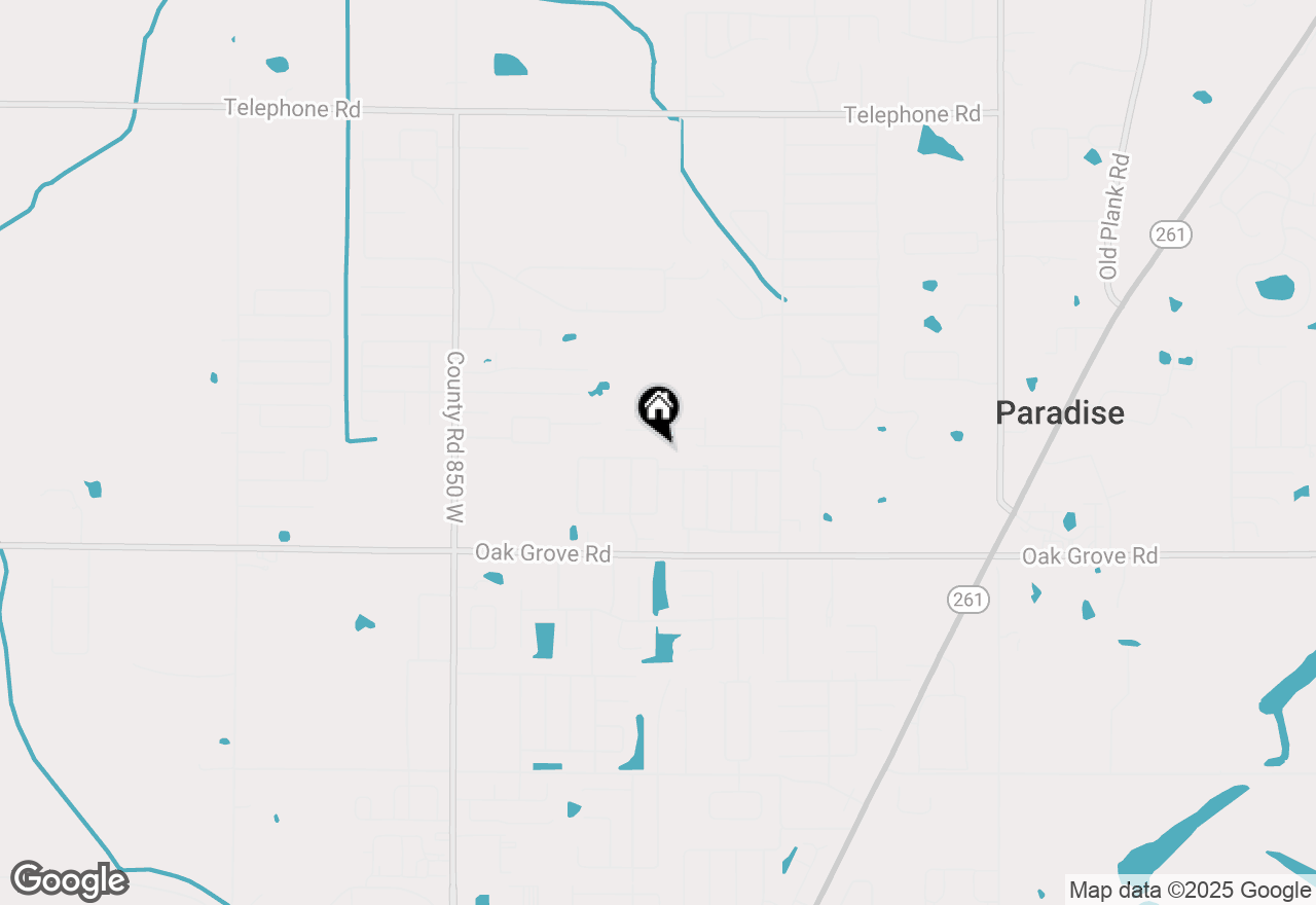 Map of 8016 O'brian Boulevard, Newburgh, IN 47630