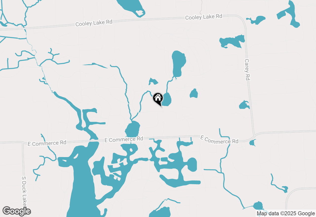 Map of 5390 Plantation Drive, Commerce Twp, MI 48382