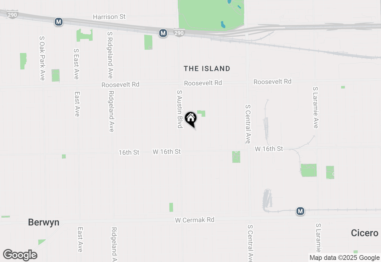 Map of 1441 S 59th Court, Cicero, IL 60804