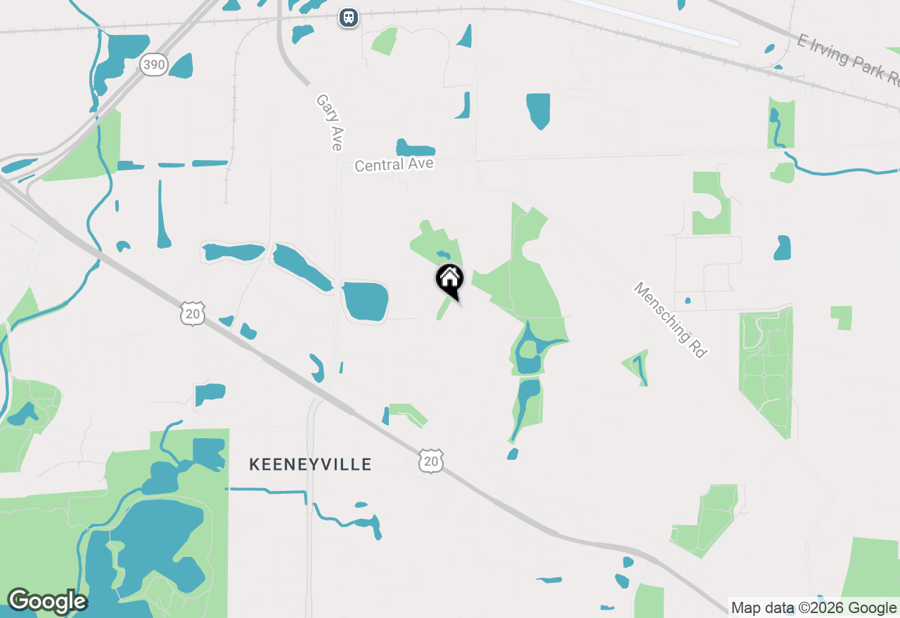 Map of 378 Rodenburg Road, Roselle, IL 60172