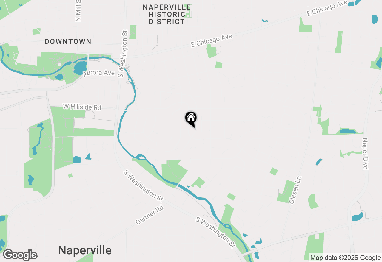 Map of 706 Wehrli Drive, Naperville, IL 60540