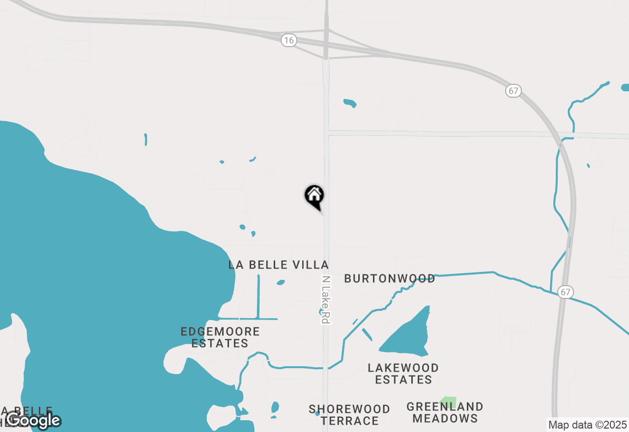 Map of N65W38047 Woodlake Dr, Oconomowoc, WI 53066