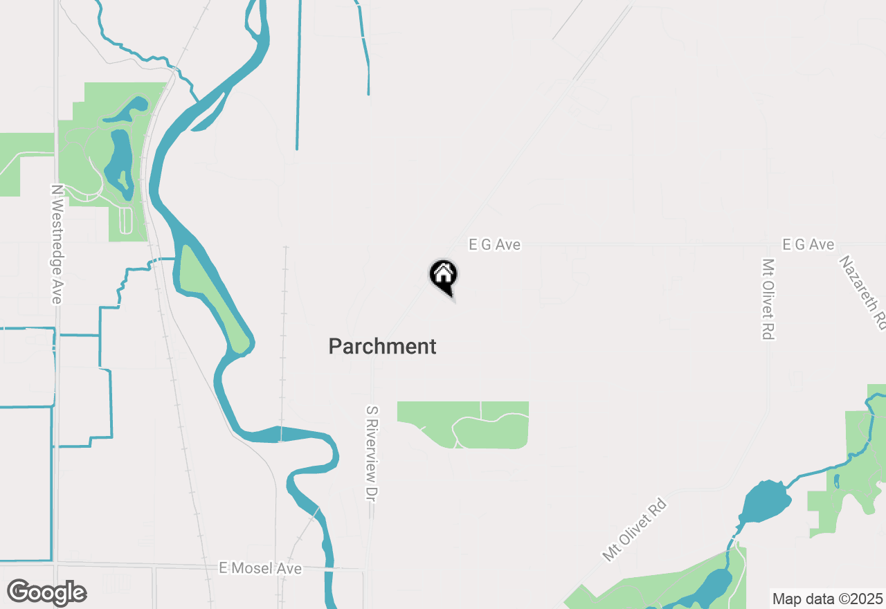 Map of 438 Elmhurst Avenue, Parchment, MI 49004