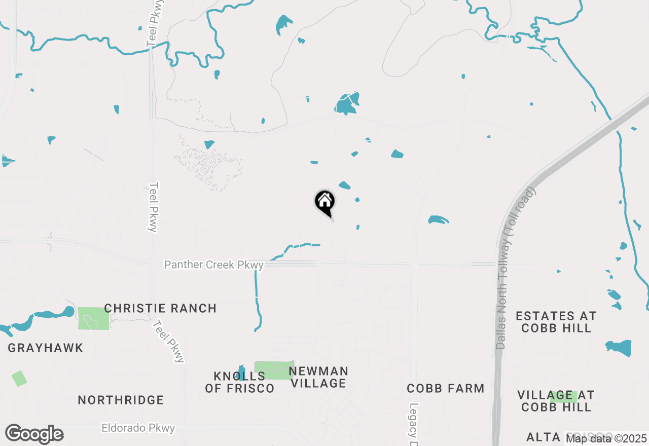 Map of 3903 Honeycutt Drive, Frisco, TX 75033