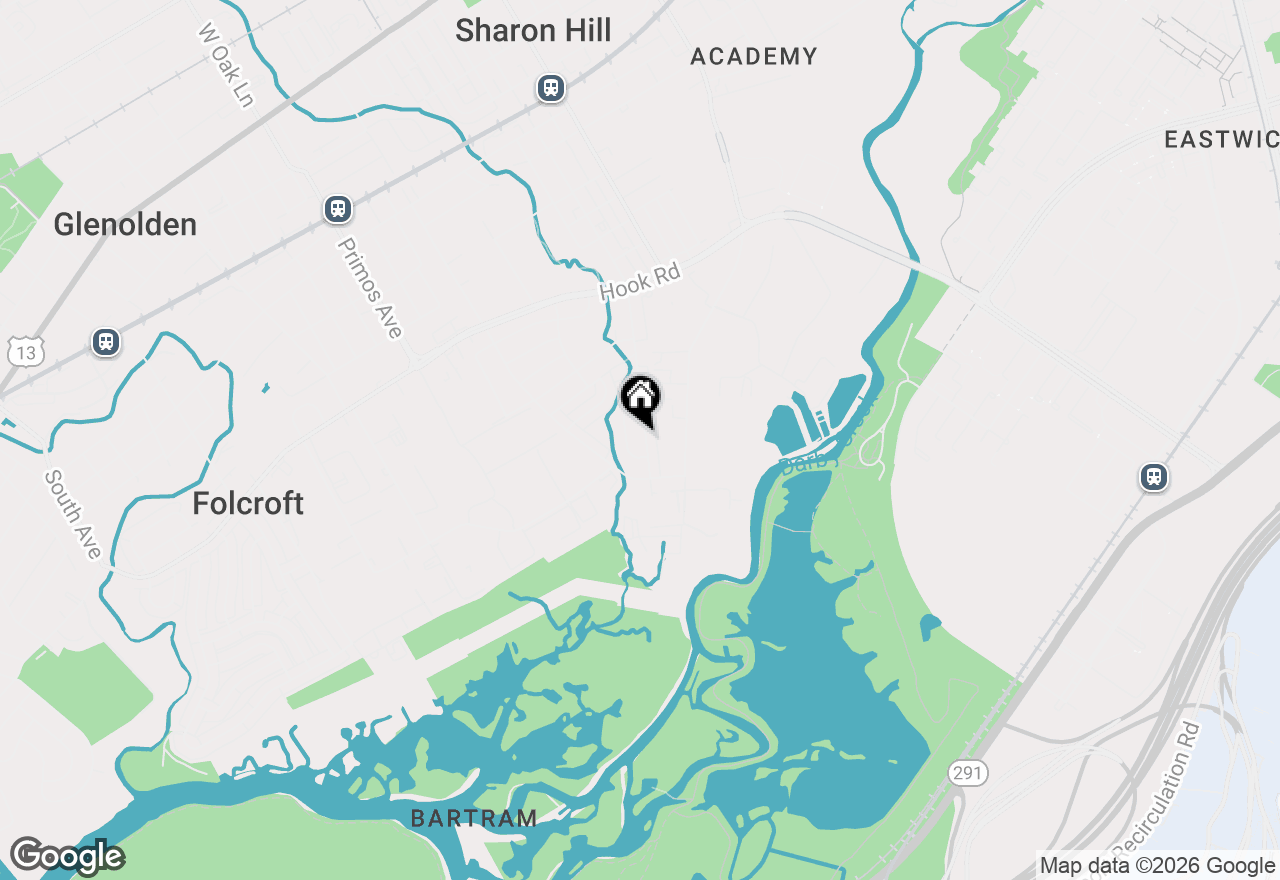 Map of 1526 Clifton Avenue, Sharon Hill, PA 19079