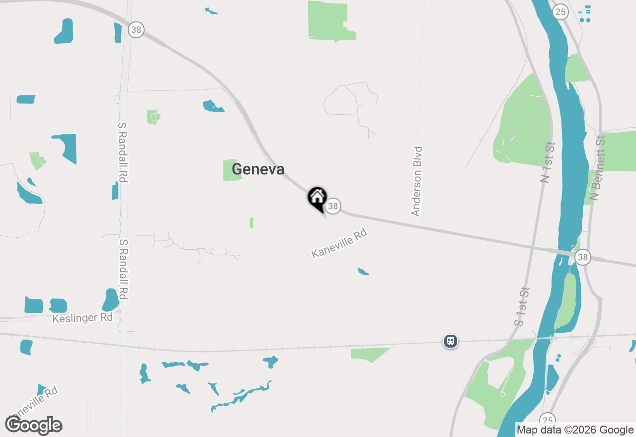 Map of 125 Maple Court #1, Geneva, IL 60134