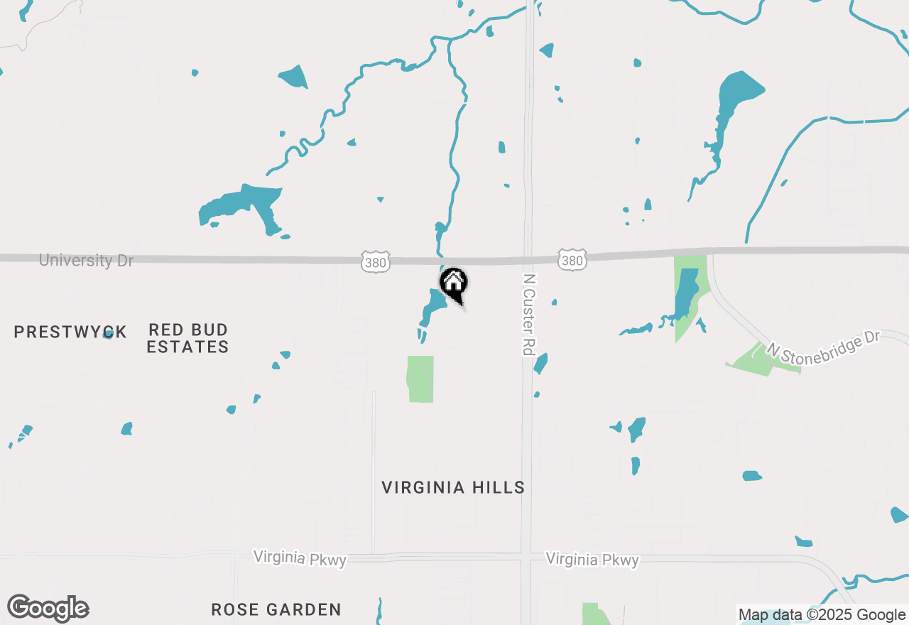 Map of 9217 Cessna Ave., Mckinney, TX 75071