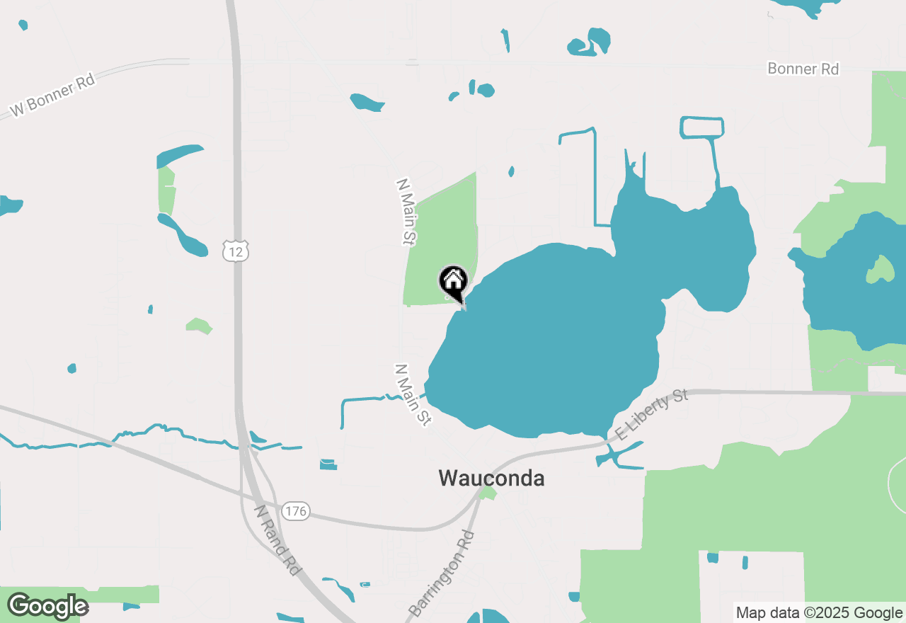 Map of 155 North Avenue, Wauconda, IL 60084