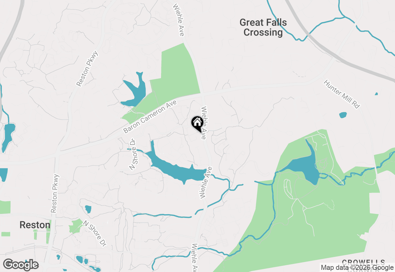 Map of 1558 Northgate Square #1558-32B, Reston, VA 20190