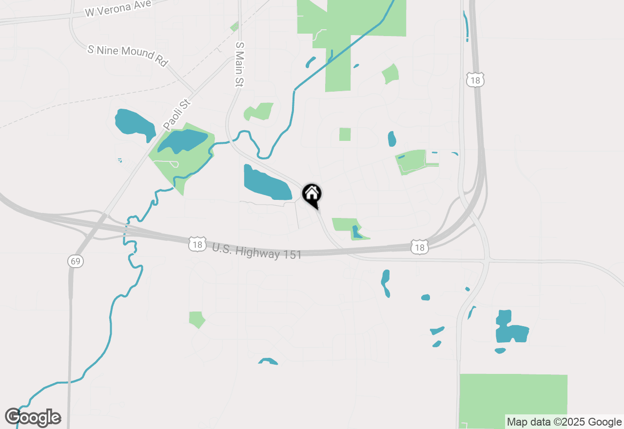 Map of 410 New Age Circle #220, Verona, WI 53593