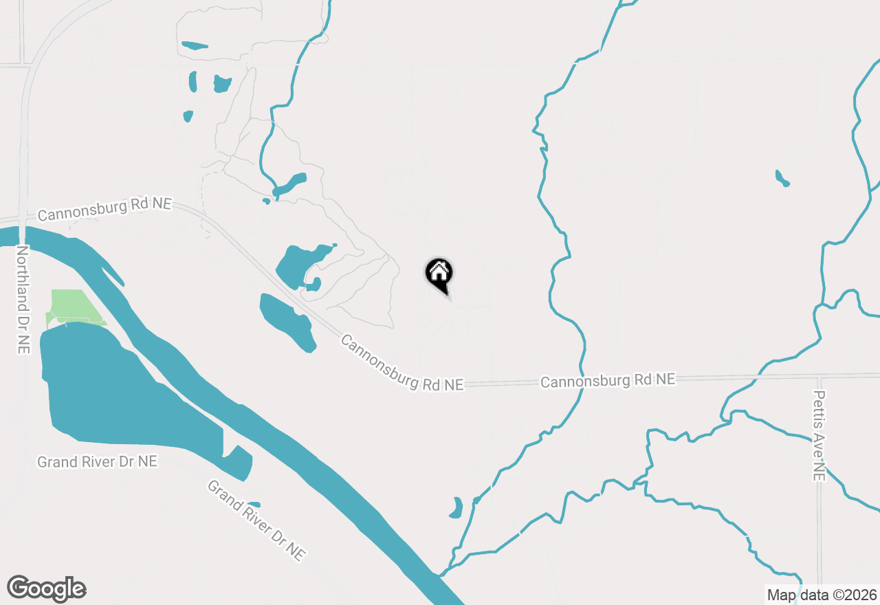Map of 5431 Swallow Court, Belmont, MI 49306