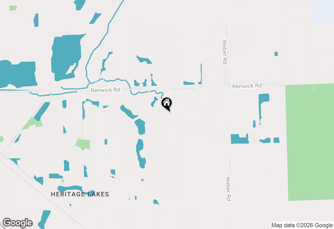 Map of 16139 Seneca Lake Circle, Crest Hill, IL 60403