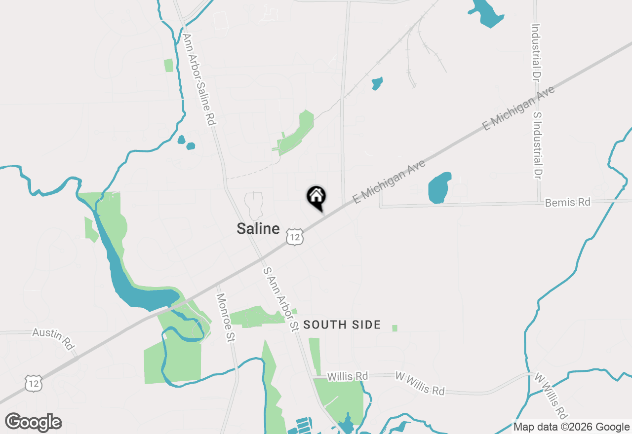 Map of 305 E Michigan Avenue, Saline, MI 48176
