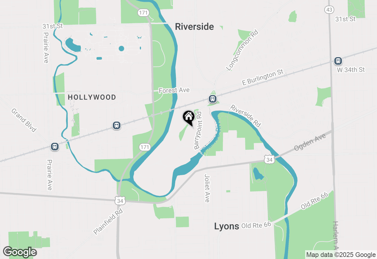 Map of 141 Scottswood Road, Riverside, IL 60546