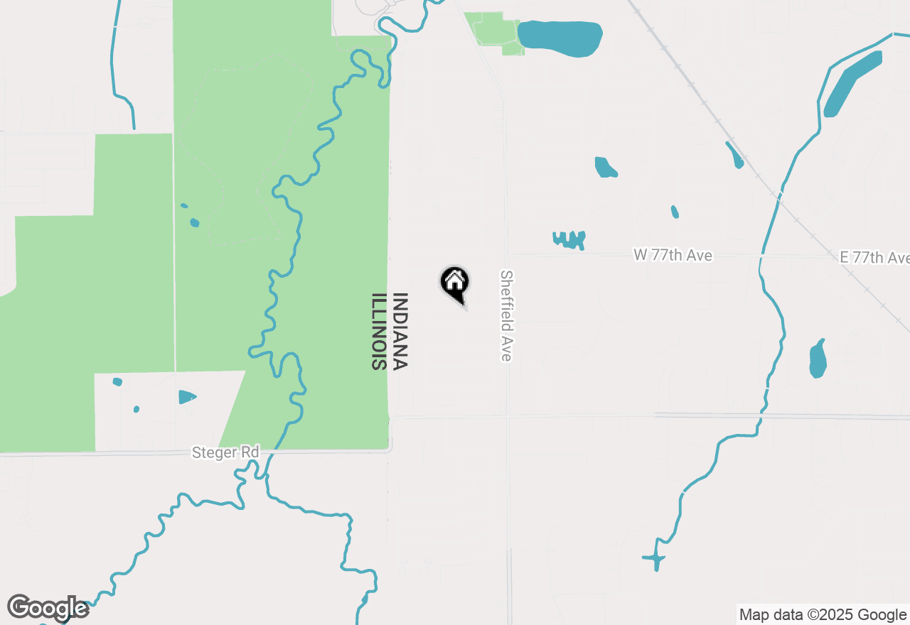Map of 168 Summerhill Drive, Dyer, IN 46311