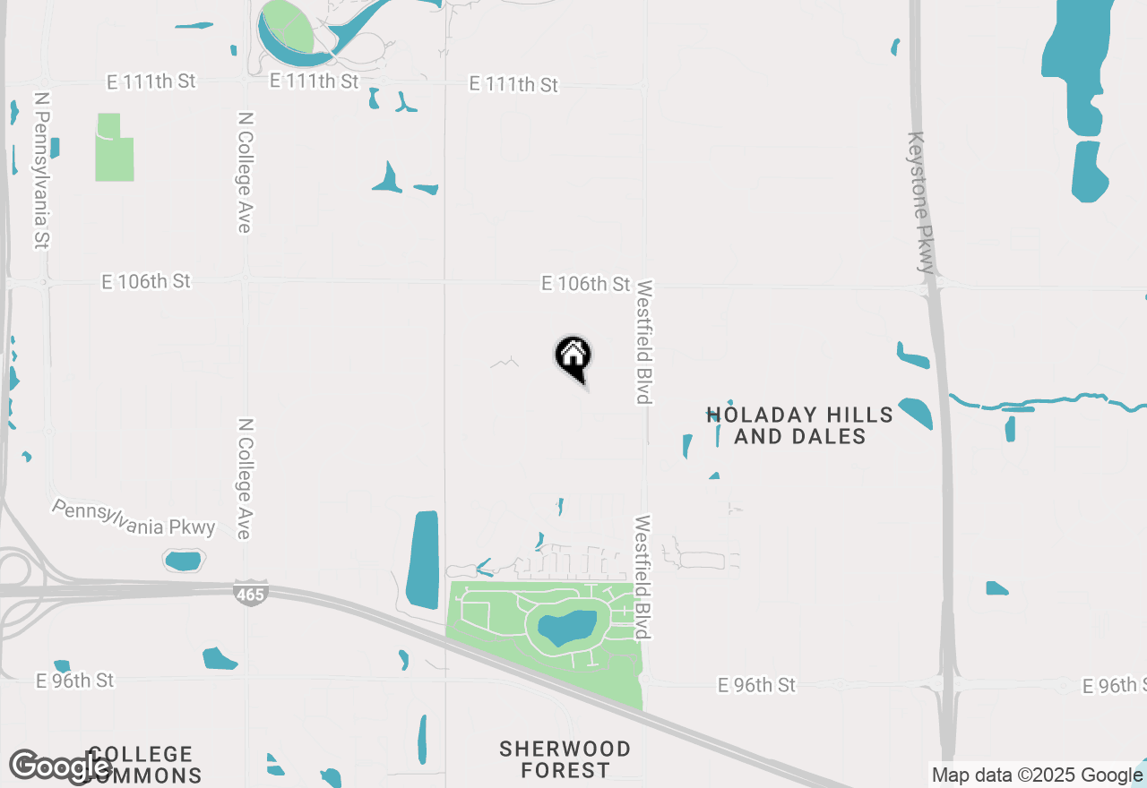 Map of 1520 E 101st Street, Indianapolis, IN 46280