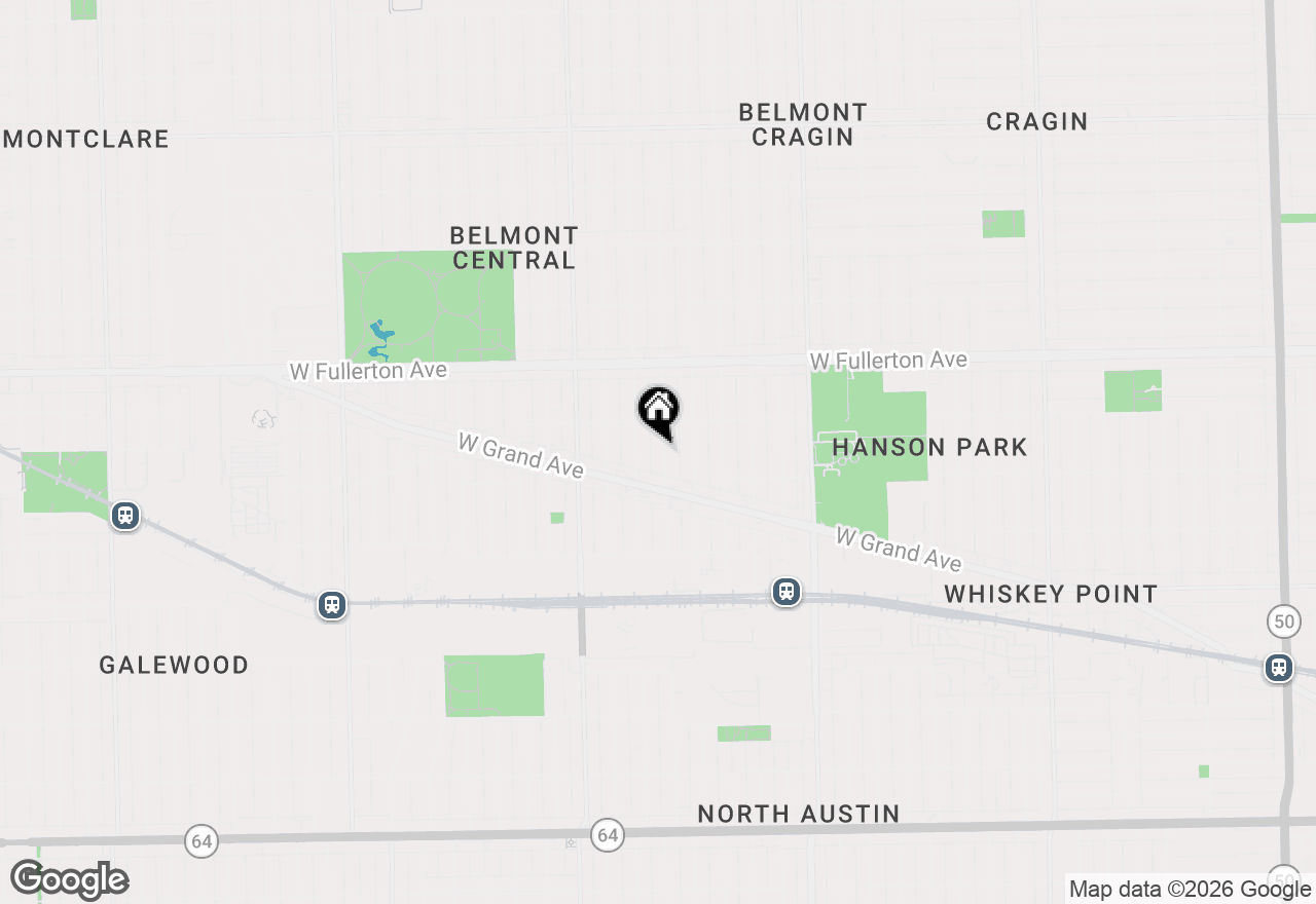 Map of 2240 N Monitor Avenue, Chicago, IL 60639