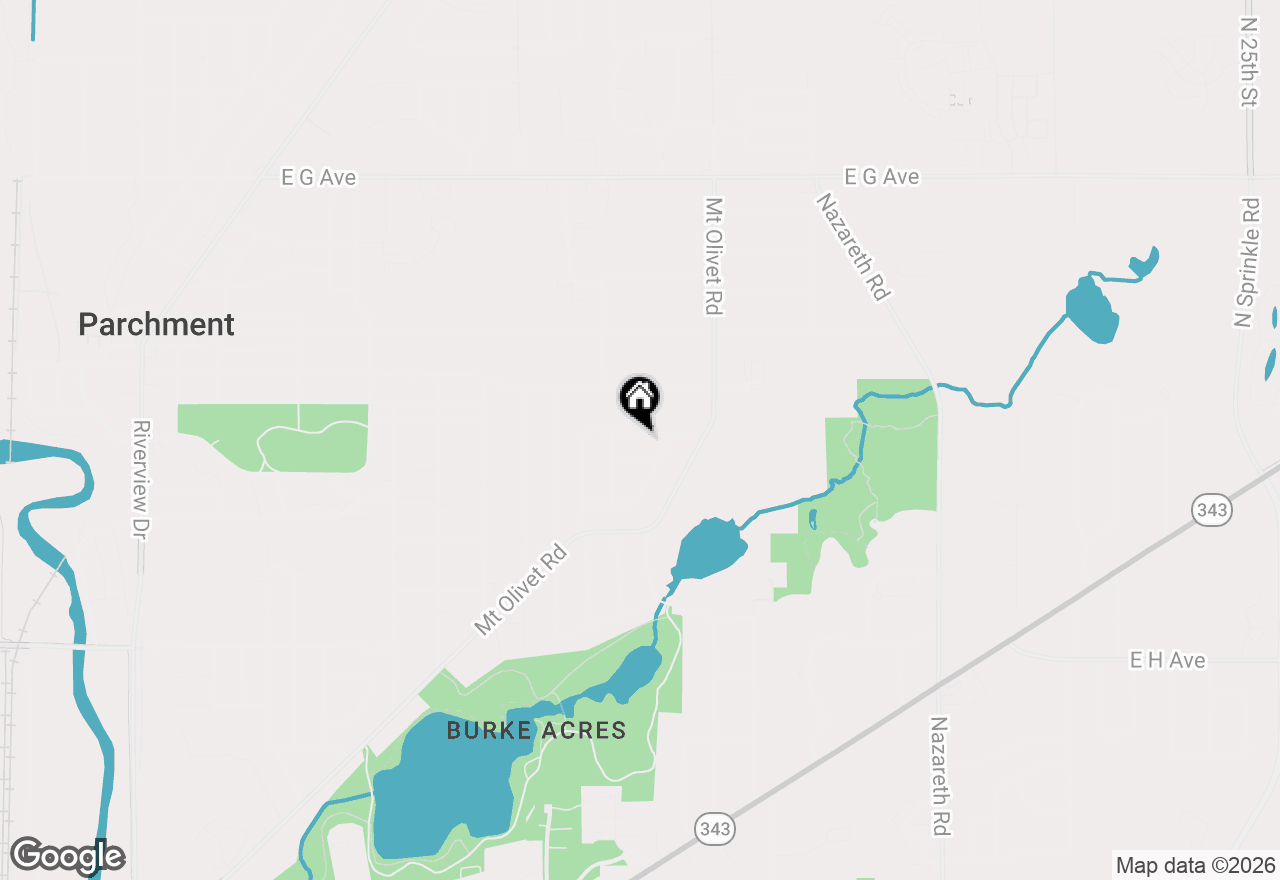 Map of 2518 Ashton Avenue, Kalamazoo, MI 49004